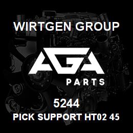 5244 Wirtgen Group PICK SUPPORT HT02 45GR./D20 | AGA Parts