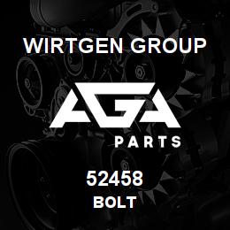 52458 Wirtgen Group BOLT | AGA Parts