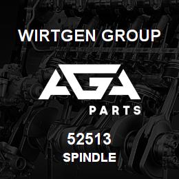 52513 Wirtgen Group SPINDLE | AGA Parts