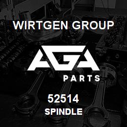52514 Wirtgen Group SPINDLE | AGA Parts