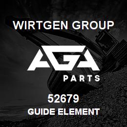 52679 Wirtgen Group GUIDE ELEMENT | AGA Parts