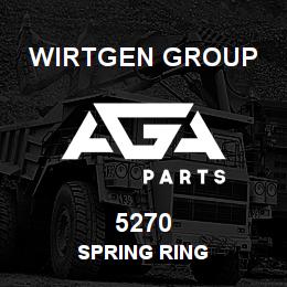 5270 Wirtgen Group SPRING RING | AGA Parts
