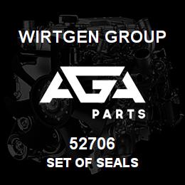 52706 Wirtgen Group SET OF SEALS | AGA Parts
