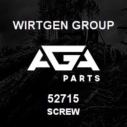 52715 Wirtgen Group SCREW | AGA Parts