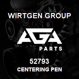 52793 Wirtgen Group CENTERING PEN | AGA Parts