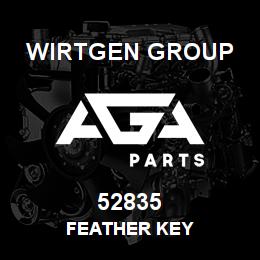 52835 Wirtgen Group FEATHER KEY | AGA Parts