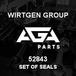 52843 Wirtgen Group SET OF SEALS | AGA Parts