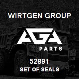 52891 Wirtgen Group SET OF SEALS | AGA Parts