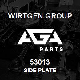 53013 Wirtgen Group SIDE PLATE | AGA Parts