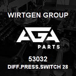 53032 Wirtgen Group DIFF.PRESS.SWITCH 28V DC | AGA Parts