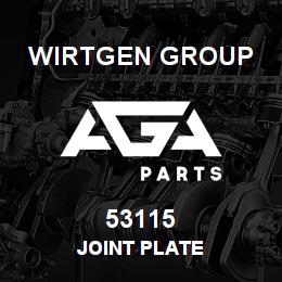 53115 Wirtgen Group JOINT PLATE | AGA Parts