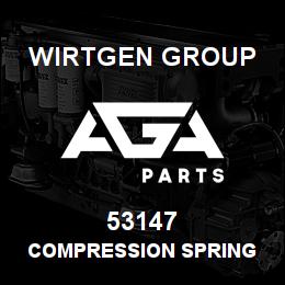 53147 Wirtgen Group COMPRESSION SPRING | AGA Parts