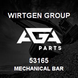 53165 Wirtgen Group MECHANICAL BAR | AGA Parts