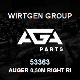 53363 Wirtgen Group AUGER 0,50M RIGHT RISING | AGA Parts