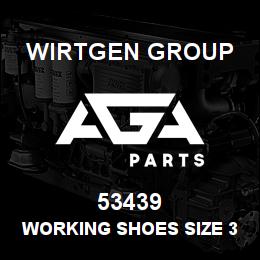 53439 Wirtgen Group WORKING SHOES SIZE 39 | AGA Parts