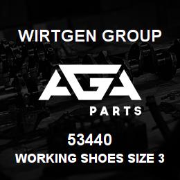 53440 Wirtgen Group WORKING SHOES SIZE 39 | AGA Parts