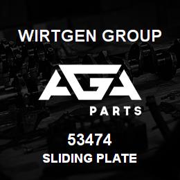 53474 Wirtgen Group SLIDING PLATE | AGA Parts