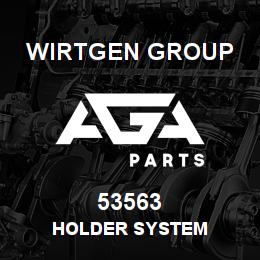 53563 Wirtgen Group HOLDER SYSTEM | AGA Parts