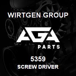 5359 Wirtgen Group SCREW DRIVER | AGA Parts