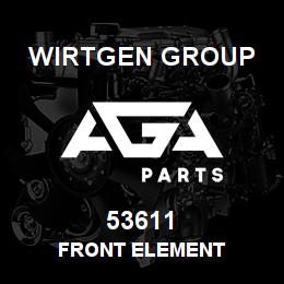 53611 Wirtgen Group FRONT ELEMENT | AGA Parts