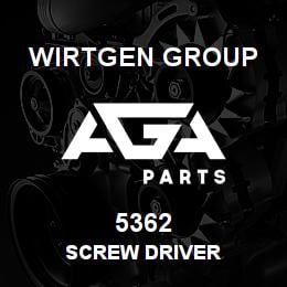 5362 Wirtgen Group SCREW DRIVER | AGA Parts