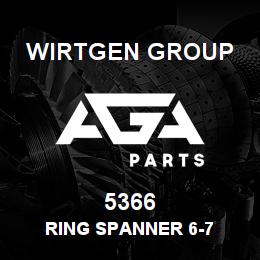 5366 Wirtgen Group RING SPANNER 6-7 | AGA Parts