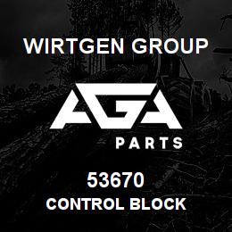 53670 Wirtgen Group CONTROL BLOCK | AGA Parts