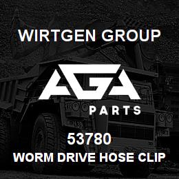 53780 Wirtgen Group WORM DRIVE HOSE CLIP | AGA Parts