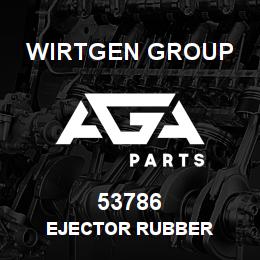 53786 Wirtgen Group EJECTOR RUBBER | AGA Parts