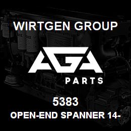 5383 Wirtgen Group OPEN-END SPANNER 14-15 | AGA Parts