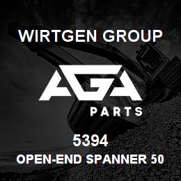 5394 Wirtgen Group OPEN-END SPANNER 50 | AGA Parts