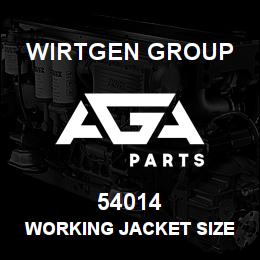 54014 Wirtgen Group WORKING JACKET SIZE L | AGA Parts