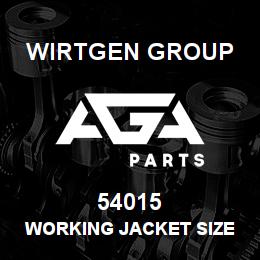 54015 Wirtgen Group WORKING JACKET SIZE XL | AGA Parts