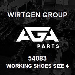 54083 Wirtgen Group WORKING SHOES SIZE 43 | AGA Parts