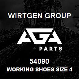 54090 Wirtgen Group WORKING SHOES SIZE 41 | AGA Parts