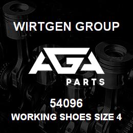54096 Wirtgen Group WORKING SHOES SIZE 45 | AGA Parts