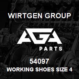 54097 Wirtgen Group WORKING SHOES SIZE 46 | AGA Parts