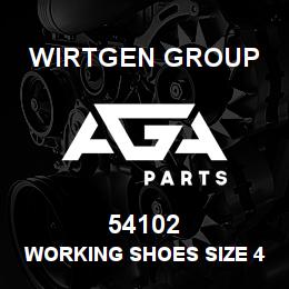 54102 Wirtgen Group WORKING SHOES SIZE 41 | AGA Parts