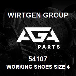 54107 Wirtgen Group WORKING SHOES SIZE 46 | AGA Parts