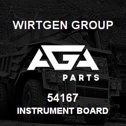 54167 Wirtgen Group INSTRUMENT BOARD | AGA Parts