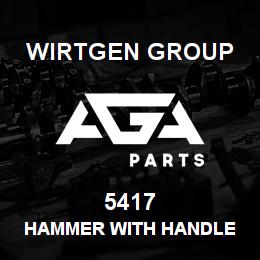 5417 Wirtgen Group HAMMER WITH HANDLE | AGA Parts