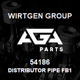 54186 Wirtgen Group DISTRIBUTOR PIPE FB1500 | AGA Parts
