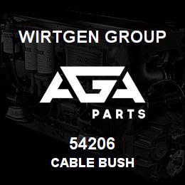 54206 Wirtgen Group CABLE BUSH | AGA Parts