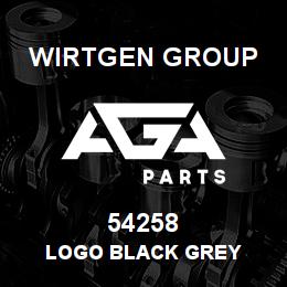 54258 Wirtgen Group LOGO BLACK GREY | AGA Parts