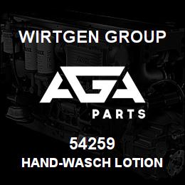 54259 Wirtgen Group HAND-WASCH LOTION | AGA Parts
