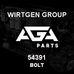 54391 Wirtgen Group BOLT | AGA Parts