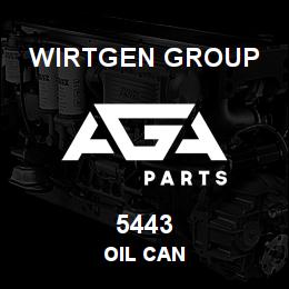 5443 Wirtgen Group OIL CAN | AGA Parts
