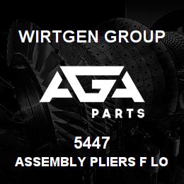 5447 Wirtgen Group ASSEMBLY PLIERS F LOCKING RING | AGA Parts