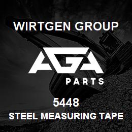 5448 Wirtgen Group STEEL MEASURING TAPE, 3M | AGA Parts