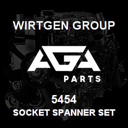 5454 Wirtgen Group SOCKET SPANNER SET | AGA Parts